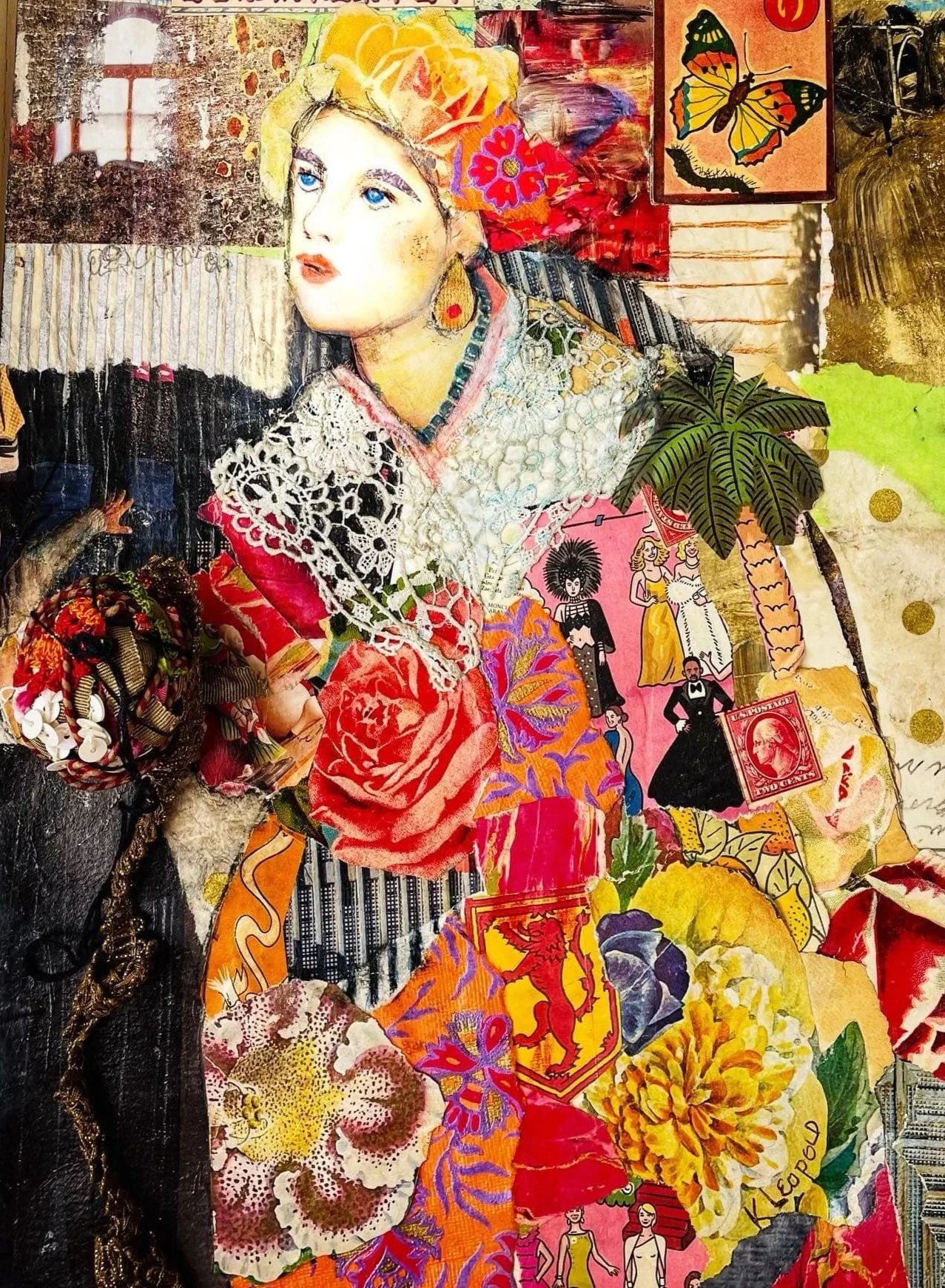 肉筆　mixed media　【抽象画】 MIXED MEDIA | Explore Artistic Depths – Discover More — KARLA LEOPOLD